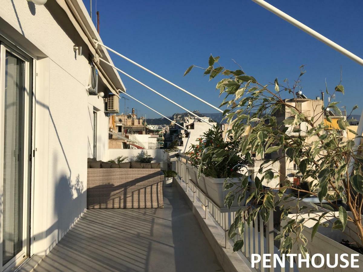 Sunkissed Rooftop Apartments เอเธนส์ ภายนอก รูปภาพ