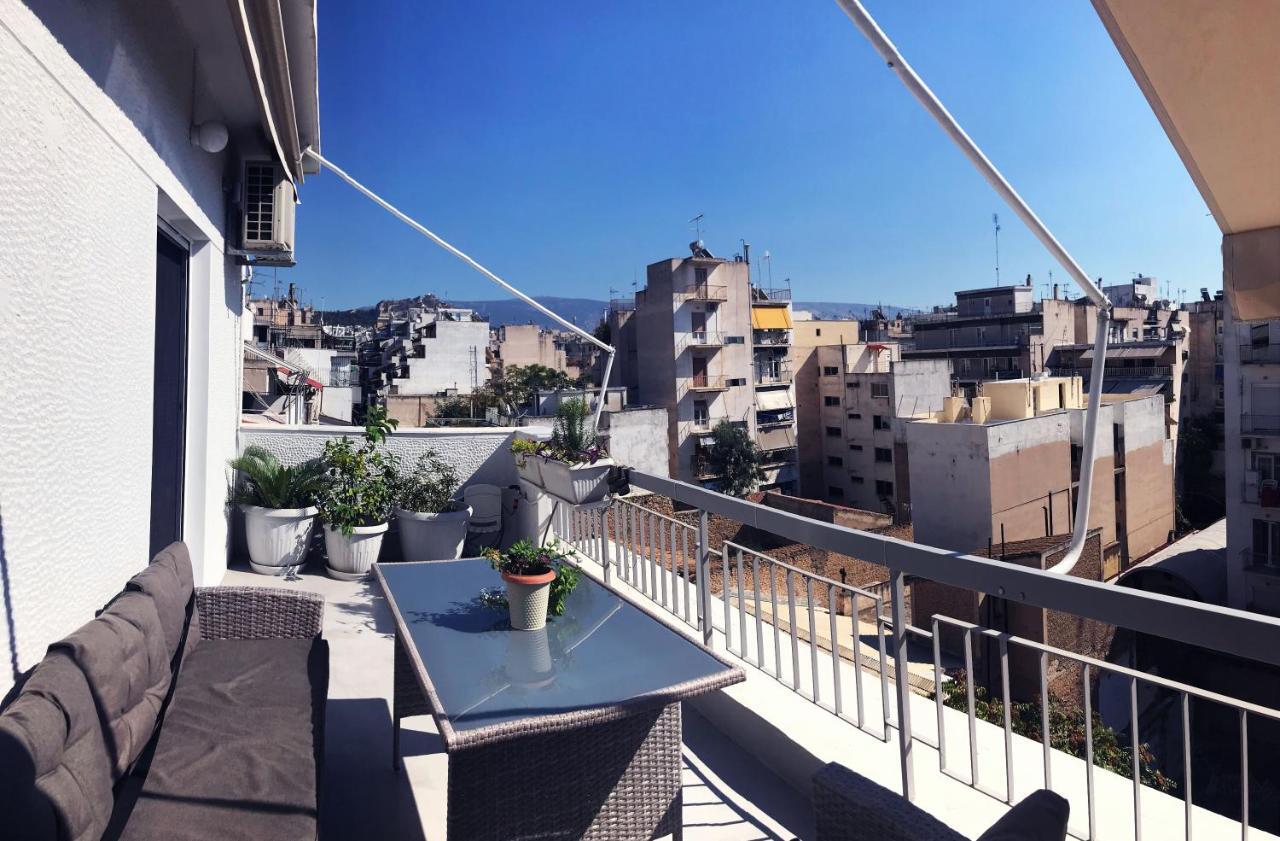 Sunkissed Rooftop Apartments เอเธนส์ ภายนอก รูปภาพ